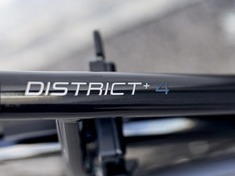 Trek District+ 4 400wh Lowstep Electric Hybrid Bike 2022 in Black-11